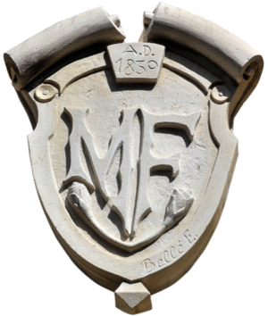 Stemma della famiglia Frfui — A.D. 1859